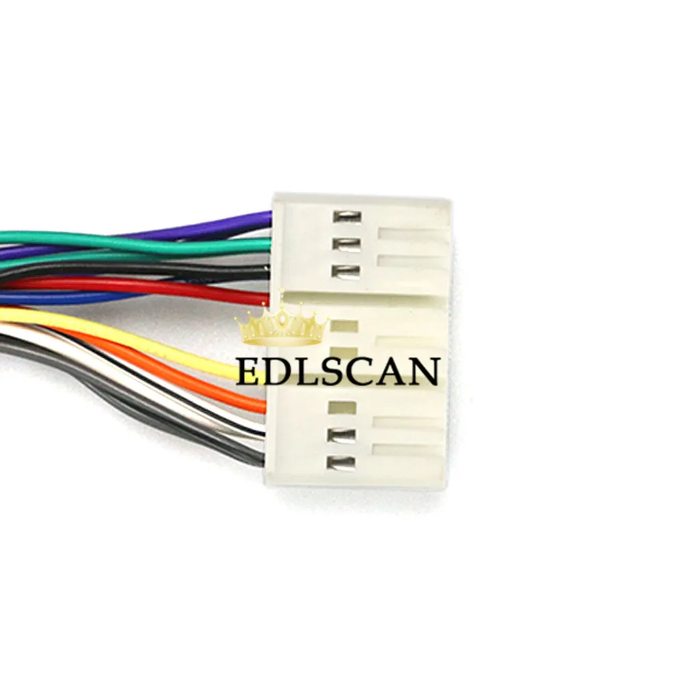 EDLSCAN Универсальный Авто ISO стандартный радио адаптер кабель 12-110 forHonda 1988-1998 ISO жгут проводов 12-110