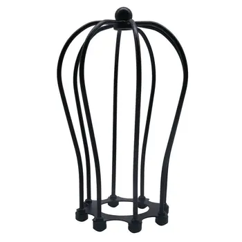 

Retro Lampshade Iron Wire Cage Shaped Hanging Pendant Light Shade Chandelier Lamp Cover Without Bulb