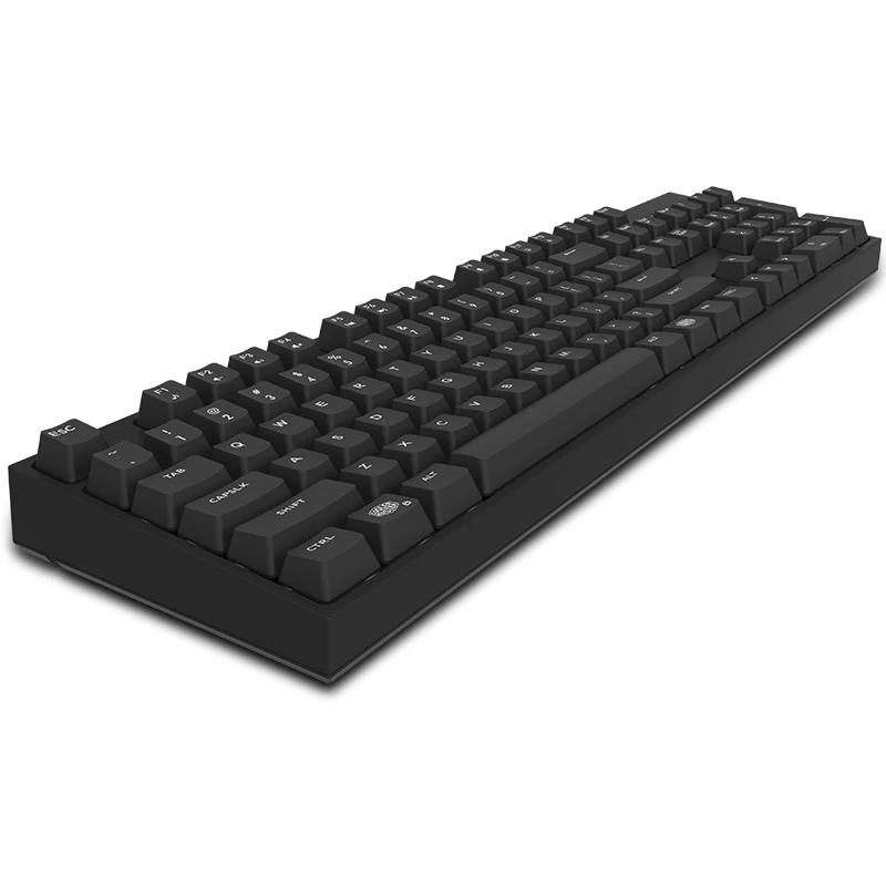 Cooler Master CK370 механическая клавиатура Cherry MX Axis body 104 клавишные колпачки pbt коричневый красный переключатель настольные игровые клавиатуры