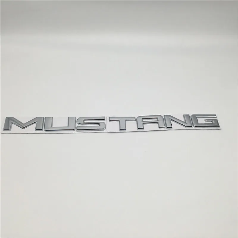 Для Ford Mustang Shelby GT передний капот задний багажник загрузки Металлическая Эмблема багажника логотип табличка 340*26 мм