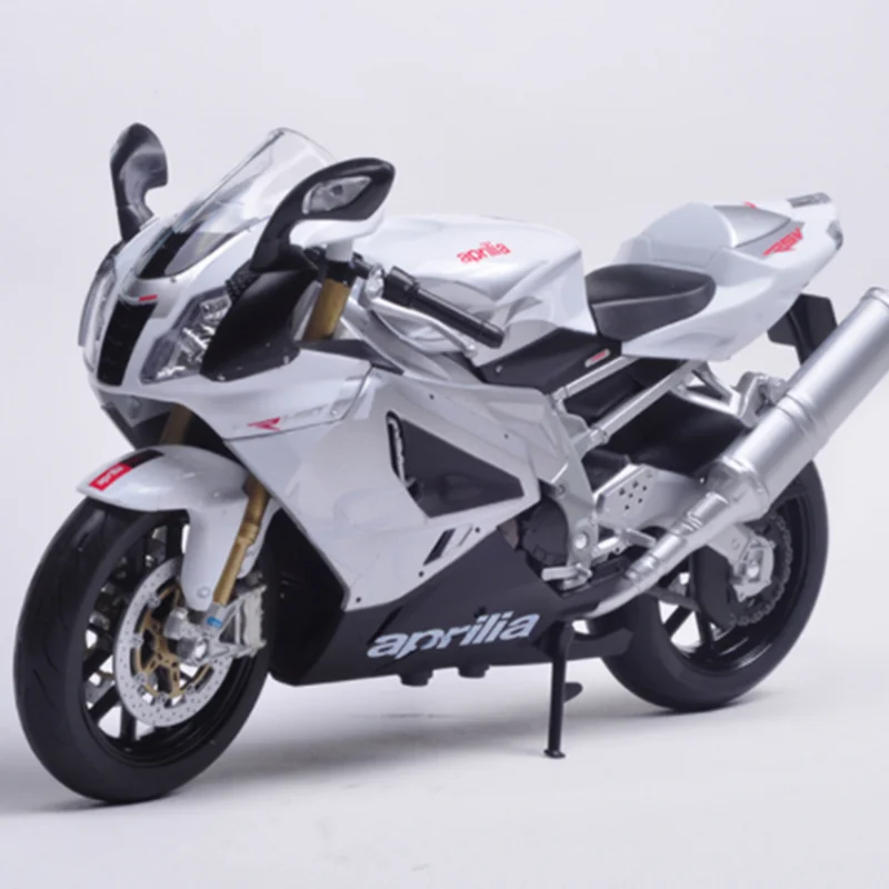 Коллекция 1:10 масштаб RSV 1000R мотоцикл пересечение улицы литья под давлением сплав гоночная модель мотоцикл дисплей для детей и взрослых