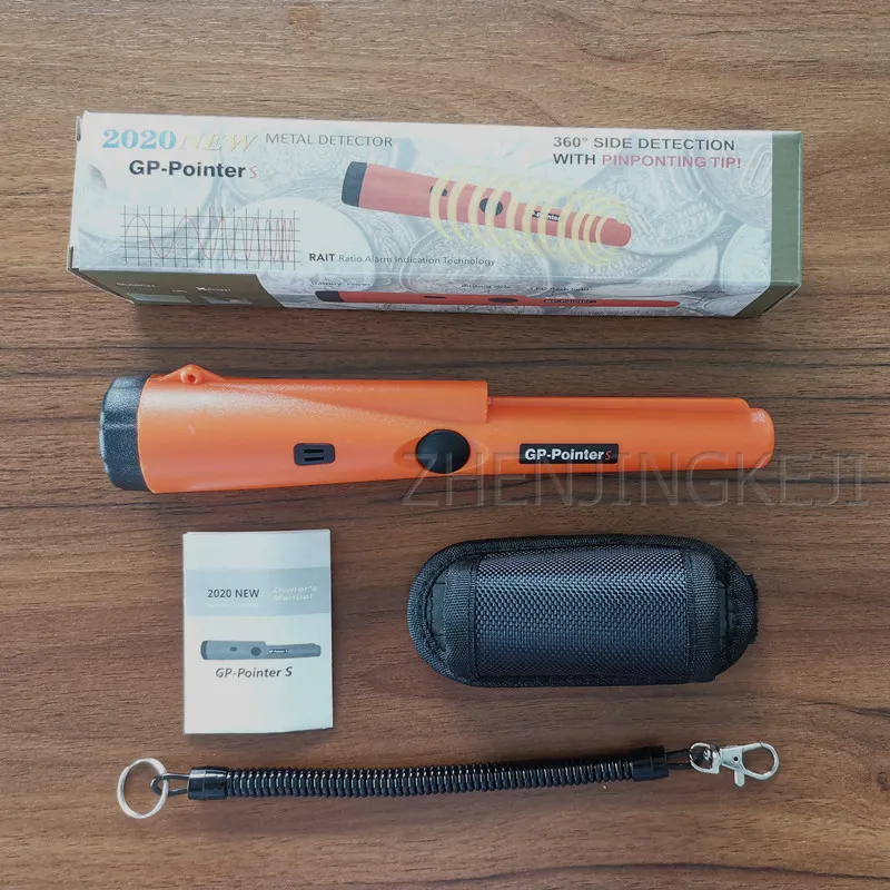 

Handheld Metal Detector Metal Pinpointing Rod Tool Portable Gold Treasure Hunter Seeker Detector Probe Available In Three Colors