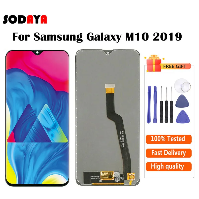 Оригинальный Для SAMSUNG Galaxy M10 2019 ЖК дисплей SM M105 M105F M105G/DS lcd с кодирующий
