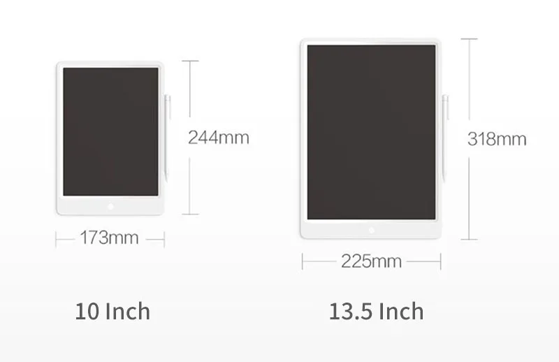 Xiaomi Mijia ЖК-планшет с ручкой 10/13. " цифровой чертежный электронный блокнот для рукописного ввода, графическая плата для сообщений