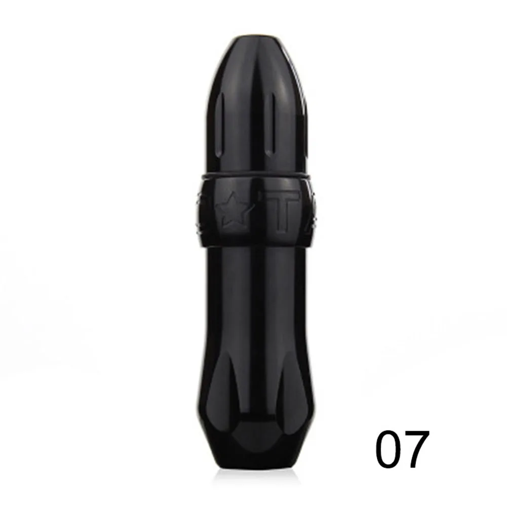 07 Hot Tattoo Pen 10000rpm Detachable Anti-slip Space Aluminum Durable Tattooing Tools for Body Eyebrow CNT 66 - Цвет: 07