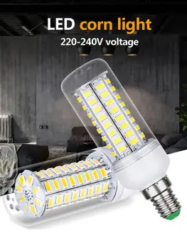 

220V LED Resistance Capacitor Corn Light 5730 LED E27 Energy-saving Indoor Lighting Bulbs Home Lighting Accessories