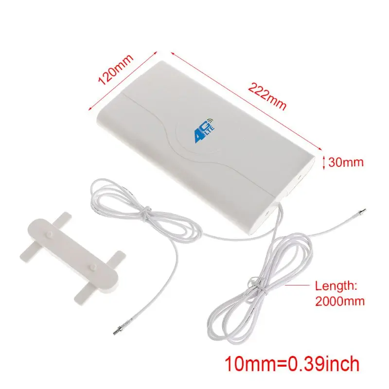 TS9 SMA CRC9 разъем Крытый пылающий Быстрый 3g 4G 88dBi LTE MIMO мобильная антенна 700 МГц-2600 МГц 2 м кабель LX9A