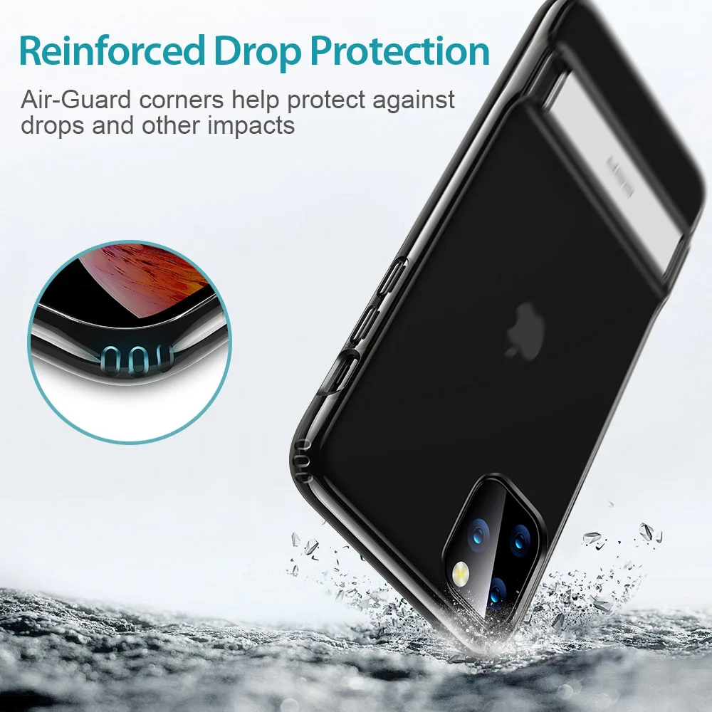 ESR чехол для телефона для iPhone 11 11 Pro 11 Pro Max чехол Вертикальная и горизонтальная подставка металлический чехол с подставкой для iPhone 11