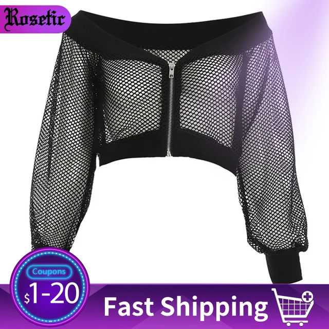 Rosetic Gothic: Descubra a Blusa Curta Feminina Sensual e Elegante
