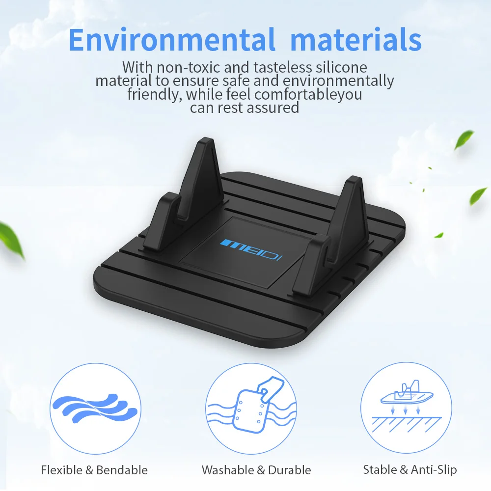 Universal Mobil Dashboard Non Slip Pad Ponsel GPS Pemegang Mat Anti-skid Silikon Mat Aksesoris Mobil untuk Ponsel Smartphone