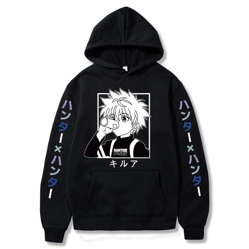 Толстовка Hunter X Мужская Аниме Спортивная одежда Killua |