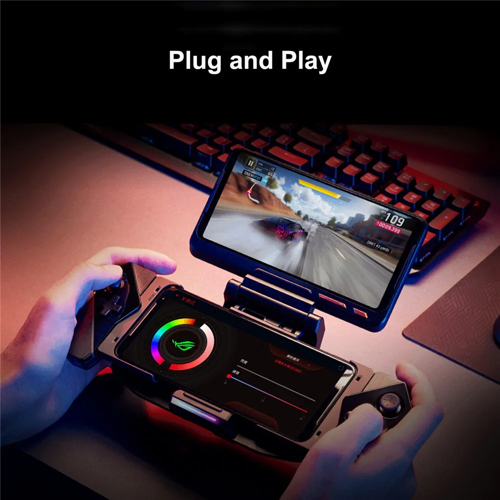

Lightweight Dual Control Handle Game Controller Holder for Asus ROG Phone 2 Gamepad Joystick Case Spare Part Accessories