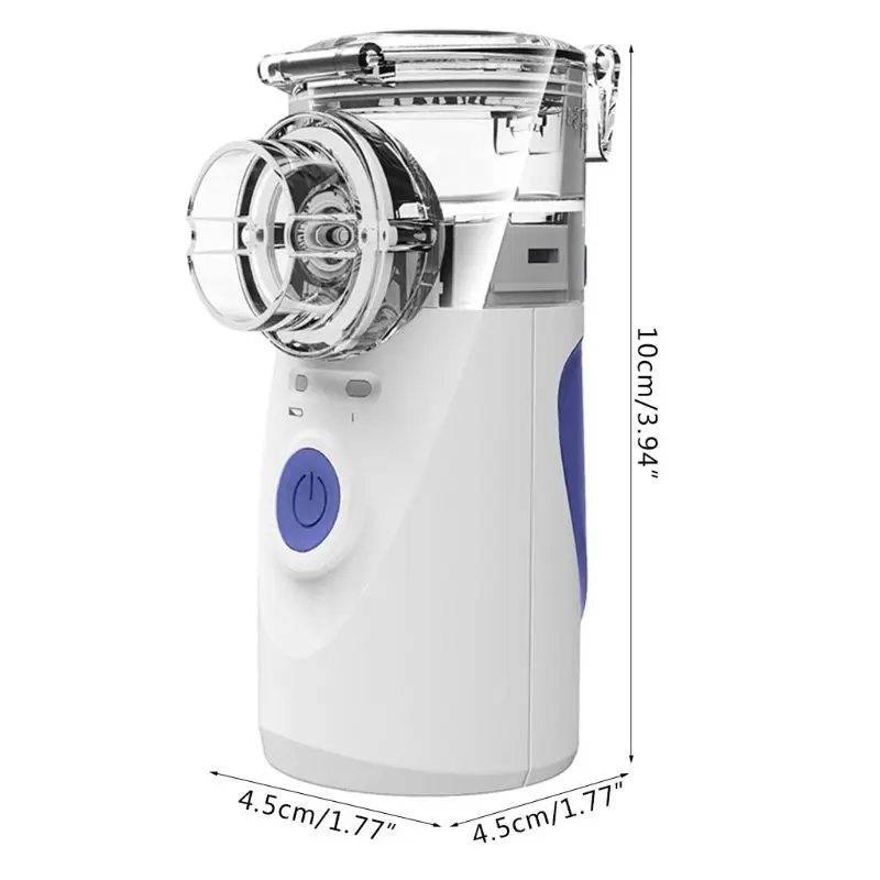 Portable Ultrasonic Mini Nebulizer Inhaler Handheld Asthma Machine Battery Operated for Kids and Adults 4