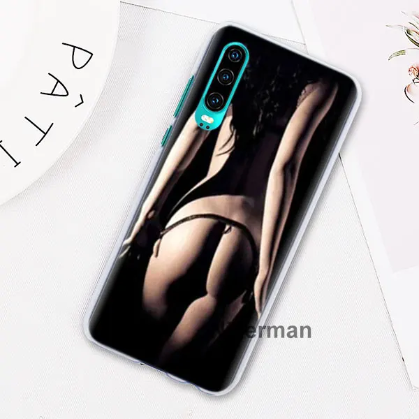 03 Красивые задницы бум сексуальные девушки телефонные чехлы для huawei P30 Pro P10 P20 Lite P30 Lite P Smart Plus Жесткий ПК чехол Coque - Цвет: 03