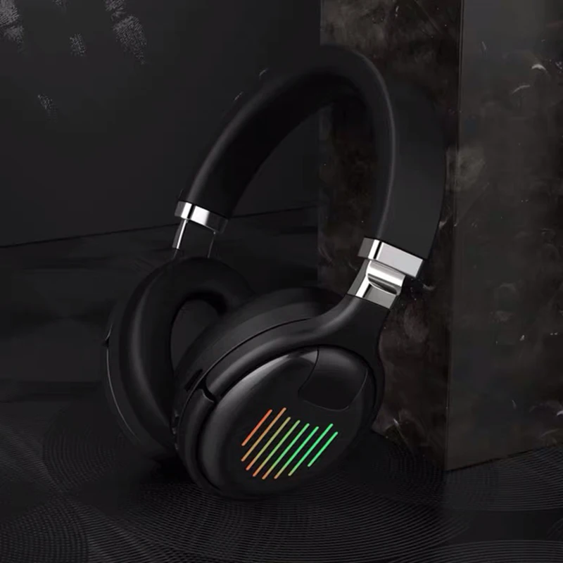 Bluetooth наушники 3D стерео Беспроводная гарнитура складные Игровые наушники с микрофоном FM TF карты наушники с шумоподавлением