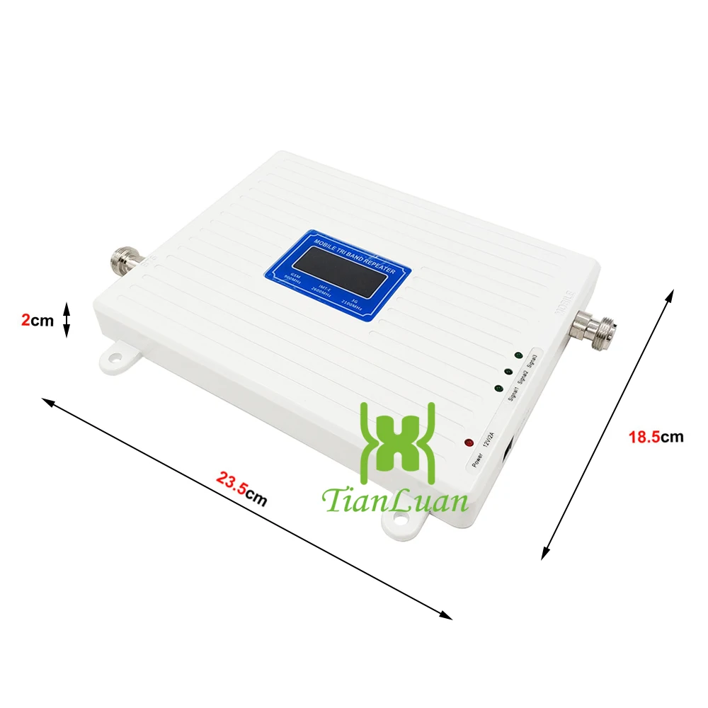 2G 3g 4G трехдиапазонный усилитель сигнала GSM 900+(B1) WCDMA 2100+(B7) FDD LTE 2600 сигнал сотового телефона ретранслятор мобильного сотового усилителя комплект