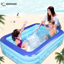 200*145*55cm 3 layers Swimming Pool home PVC kids nflatable swimming pool piscina piscine piscinas grandes para familia basen