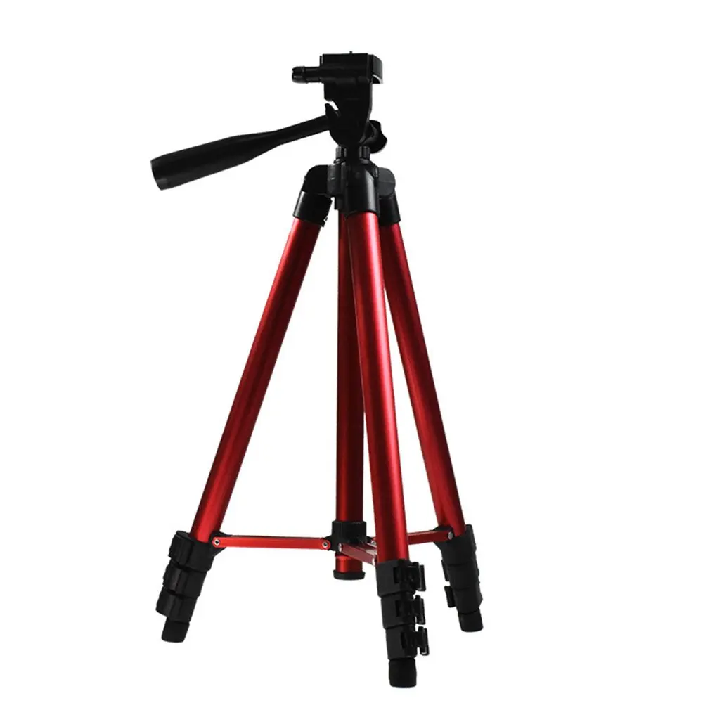 Профессиональный штатив для камеры держатель для цифровой камеры держатель телефона 2,5 кг нагрузка телескоп Монокуляр штатив - Цвет: Red