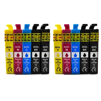 

10pcs 603XL T603XL ink cartridge for Epson WorkForce WF-2810DWF WF-2830DWF WF-2835DWF WF-2850DWF XP-2100 XP-3100 XP-4100 XP-4105