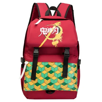 

Anime Devil's Blade Schoolbag Student School Backpack Junior High School Double Shoulder Bag Child Girl School Backpack New