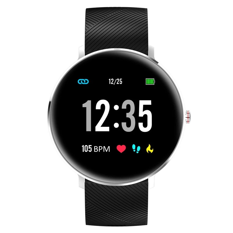 FULL-Smart Watch ECG Heart Rate Blood Pressure Oxygen Monitor IP68 Waterproof Sports L10 Smart Watch