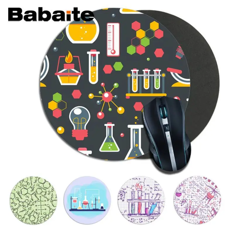 

Babaite Boy Gift Pad Chemistry Undergraduate round Durable Rubber Mouse Mat Pad round mousepad Rubber Rectangle Mousemats