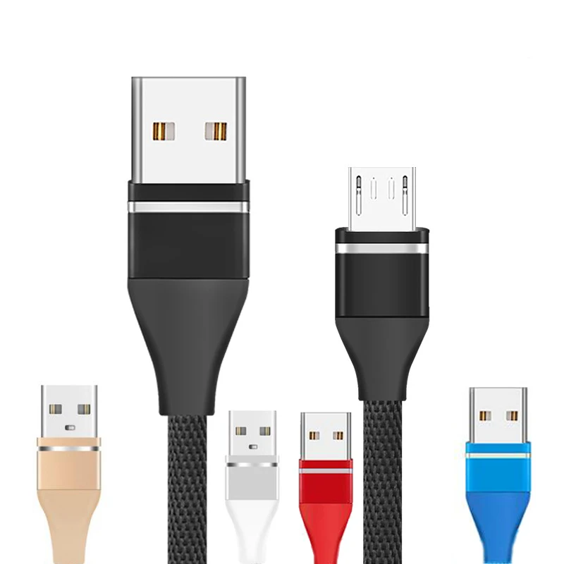 

Micro USB Cable Fast Charging Microusb Charge Cable For Samsung Xiaomi Data Wire Cord Android Mobile Phone Cable