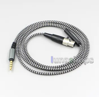 

LN004965 Hi-OFC With Mic Remote Headphone Cable For Pioneer HDJ-2000 HDJ2000 Reloop RHP20 Furutech ADL H118 Headphone
