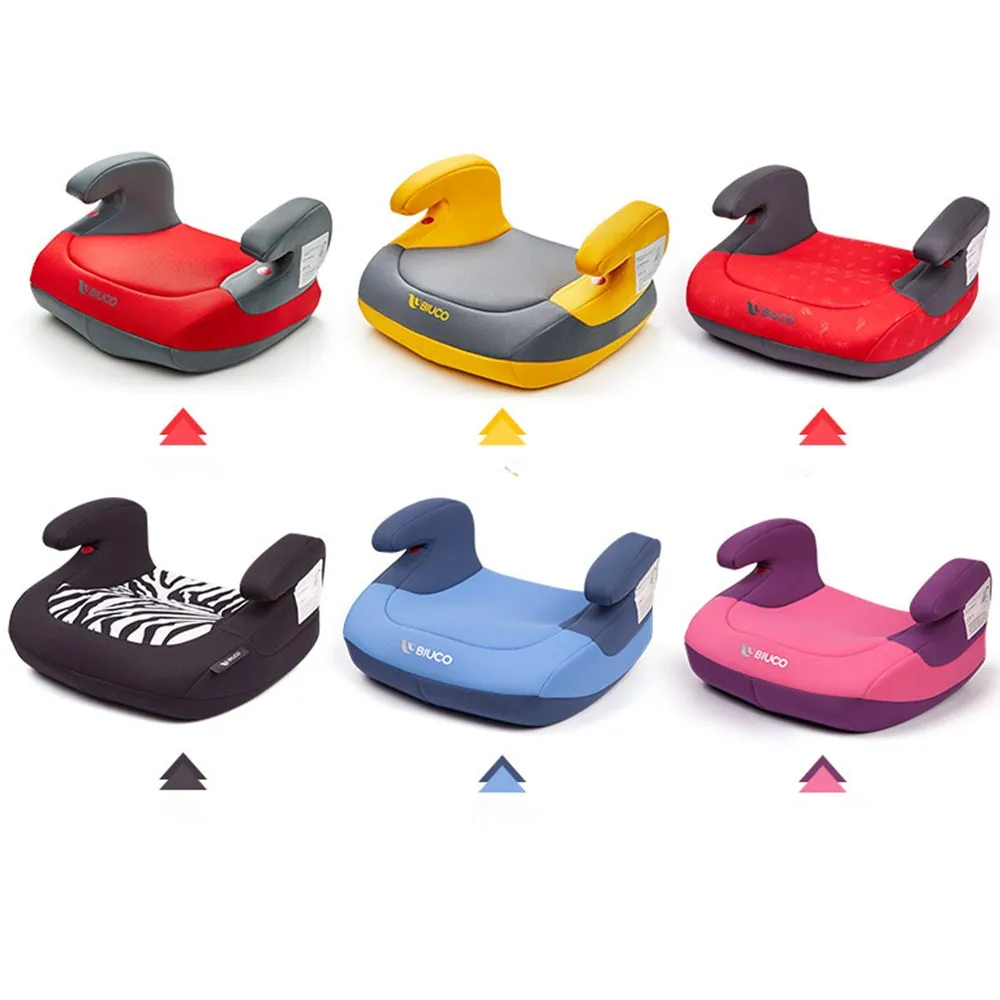 new Backless Booster Car Seat Increase Pad Universal Child Car Safety Seats Increase 12CM Suit For 3-12 Years Old fast delivery