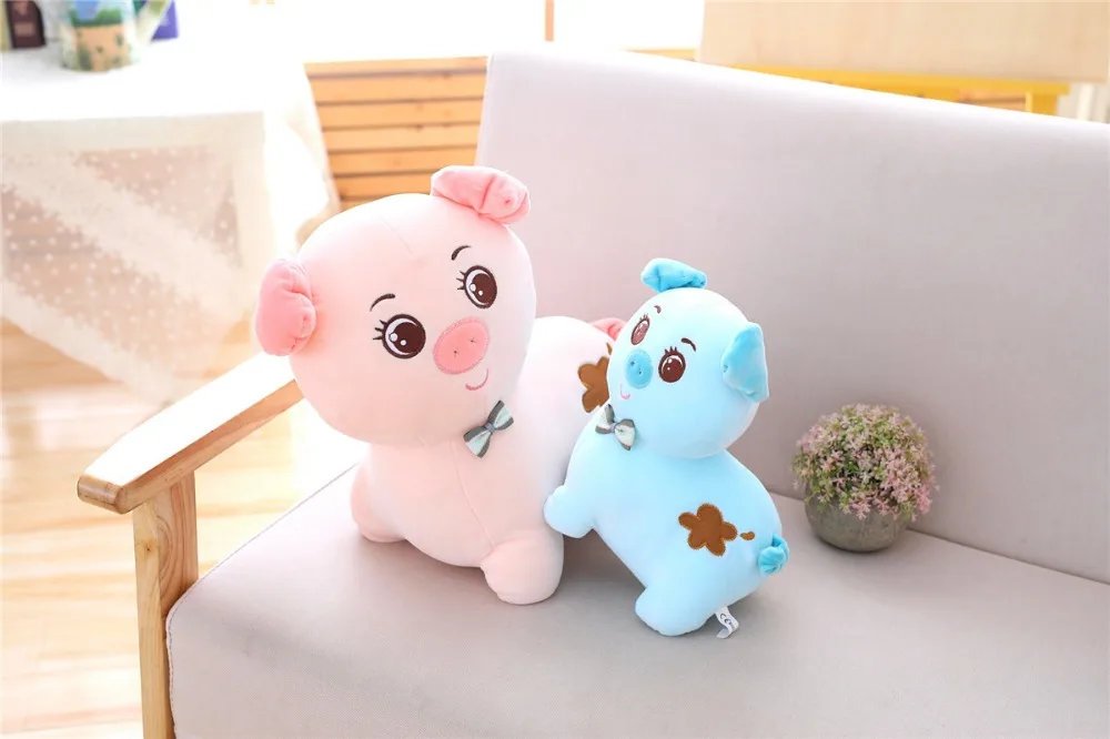 blue pig toy