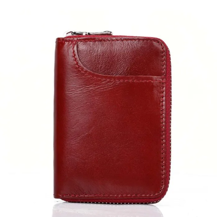 Men Women Short Purse PU Leather Card Holder Coin Pouch Billfold Wallet Clutch Money Bag-OPK