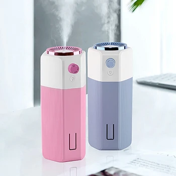 

300ML Car Air Purifier Electric Ultrasonic Electric Humidifier Aromatherapy Essential Oil Diffuser with LED Lights