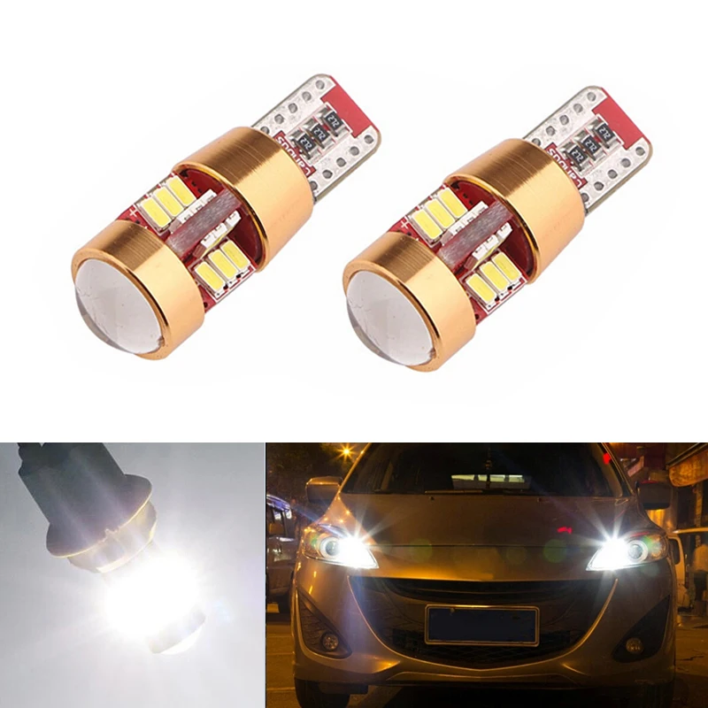 2 шт. Автомобильные светодиодные лампы T10 LED W5W 12 В для Mazda 323 626 | Автомобили и