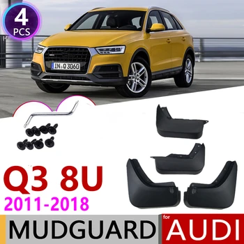 

Car Mudflaps for Audi Q3 8U 2011~2018 Fender Mud Guard Flap Splash Flaps Mudguards Accessories 2012 2013 2014 2015 2016 2017