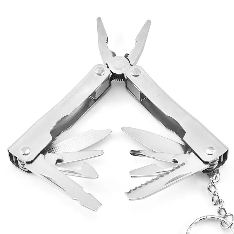 

Mini Multifunctional Tool Pliers Key Buckle Portable Outdoor Tools Hand Tools Stainless Steel Emergency Pocket Tools Pliers