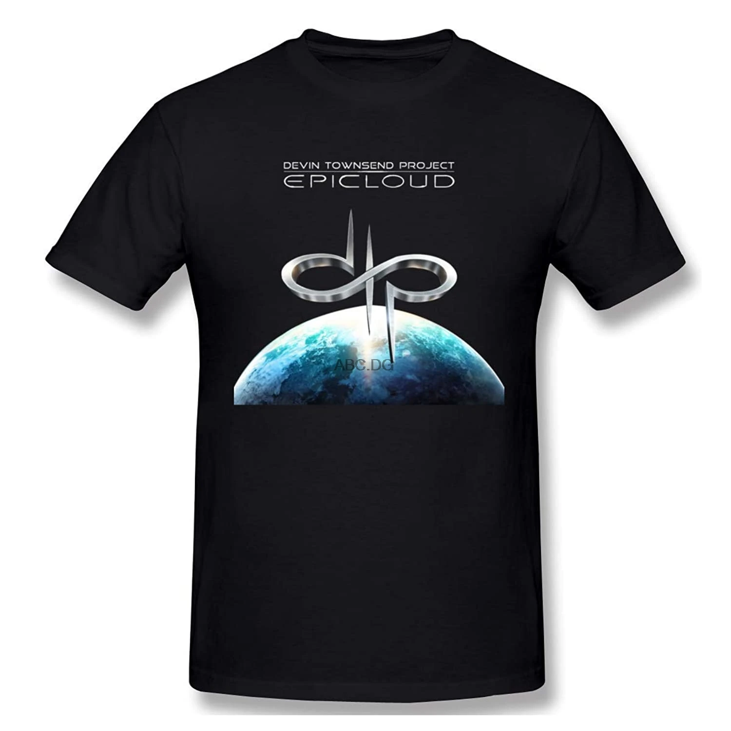 Мужская Удобная рубашка с логотипом Devin Townsend Project Epicloud рубашки круглым вырезом и