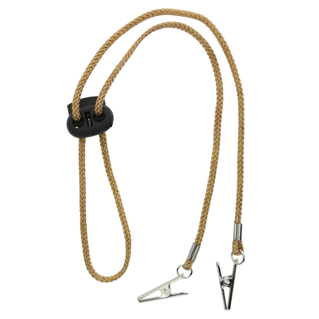 4 Pcs Adjustable Baby Adult Dinner Napkin Clip Holder Chain Lanyard for Meal 4 Pcs Adjustable Baby Adult Dinner Napkin Clip Holder Chain Lanyard for Meal