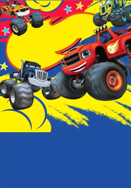 real blaze monster truck