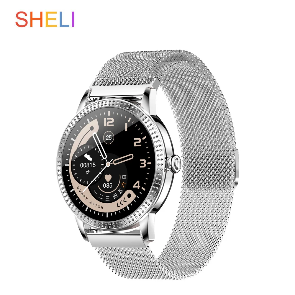 

2020 Women Smart Watch Music Control Call Notification Watches Heart Rate Blood Pressure Monitor Bracelet For Android IOS Newest