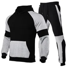 2021 New Fashion Mannen Sets Hoodie + Broek Herfst Winter Casual Trainingspak Mannelijke Sportkleding Gym Kleding Zweet Pak
