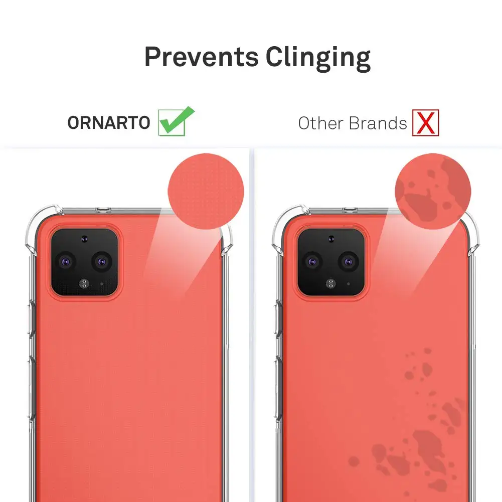 Ultra Thin Shockproof Soft TPU Transparent Phone Cover