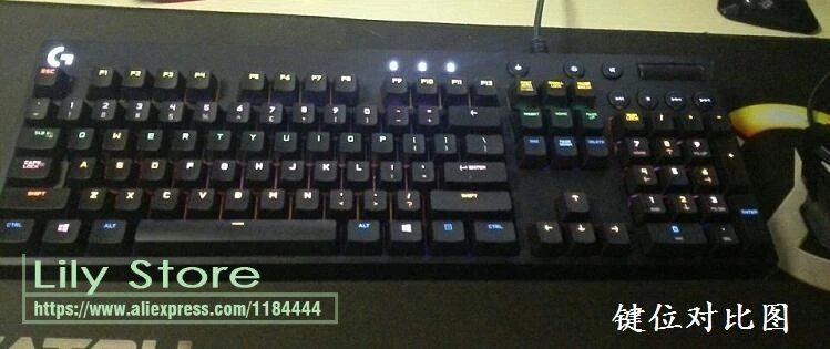 Защитная кожа для логики G610 G 610 игровая механическая клавиатура с подсветкой Защитная Кнопка пылезащитный чехол 104 ключ
