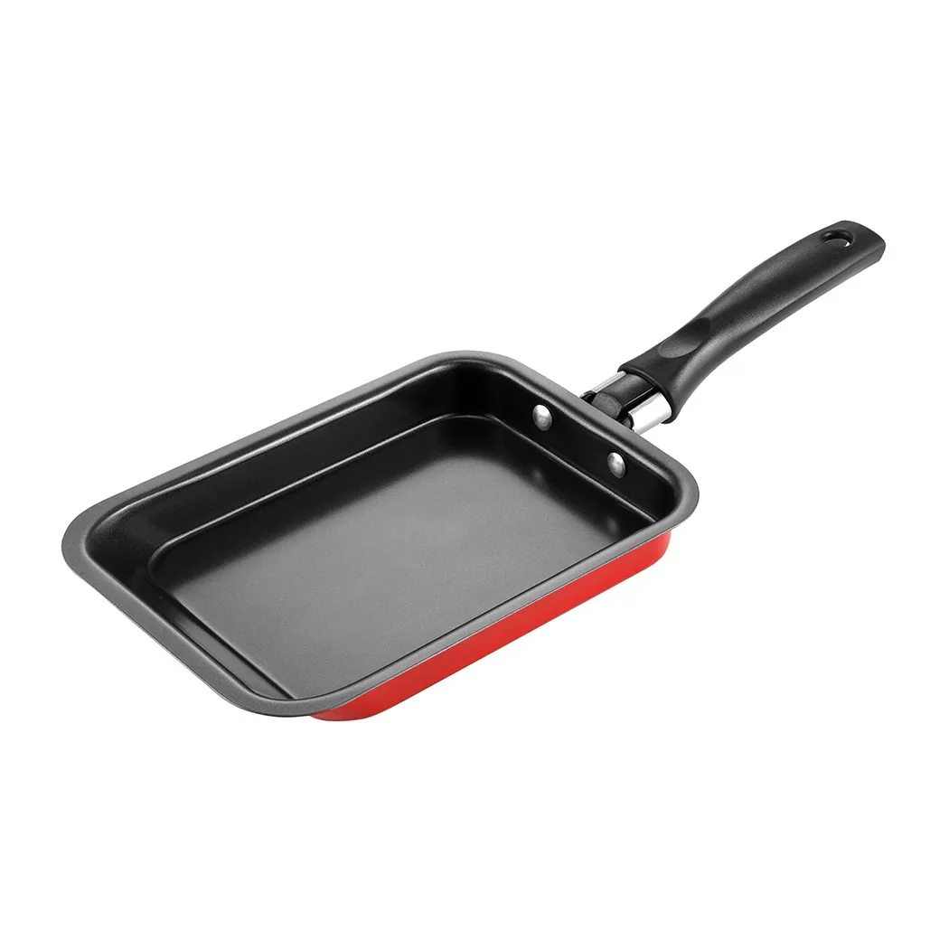 Details about   Steel Mini Rectangular Japanese Non-Stick Fry Pan Egg Roll Cookware Kitchen Tool 