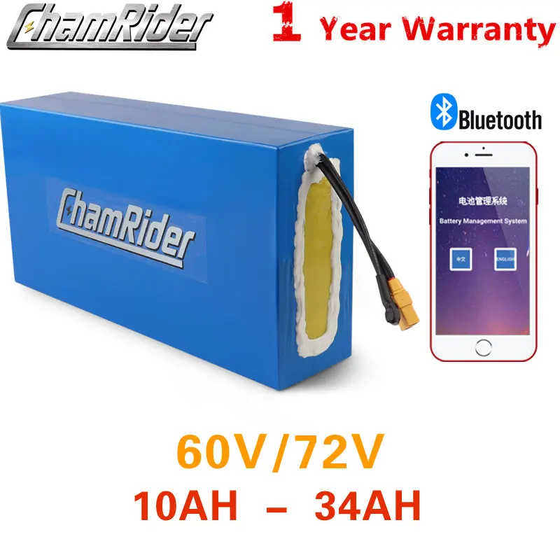 60V 20AH Батарея 72V 30AH фара для электровелосипеда в 1500W велосипеда 3000 ваттовый