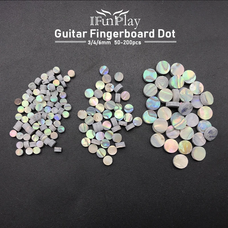 Dopro 20pcs 5x2mm Natural Paua Abalone Shell Inlay Fingerboard Fretboard Dots for Guitar Bass Ukulele Banjo