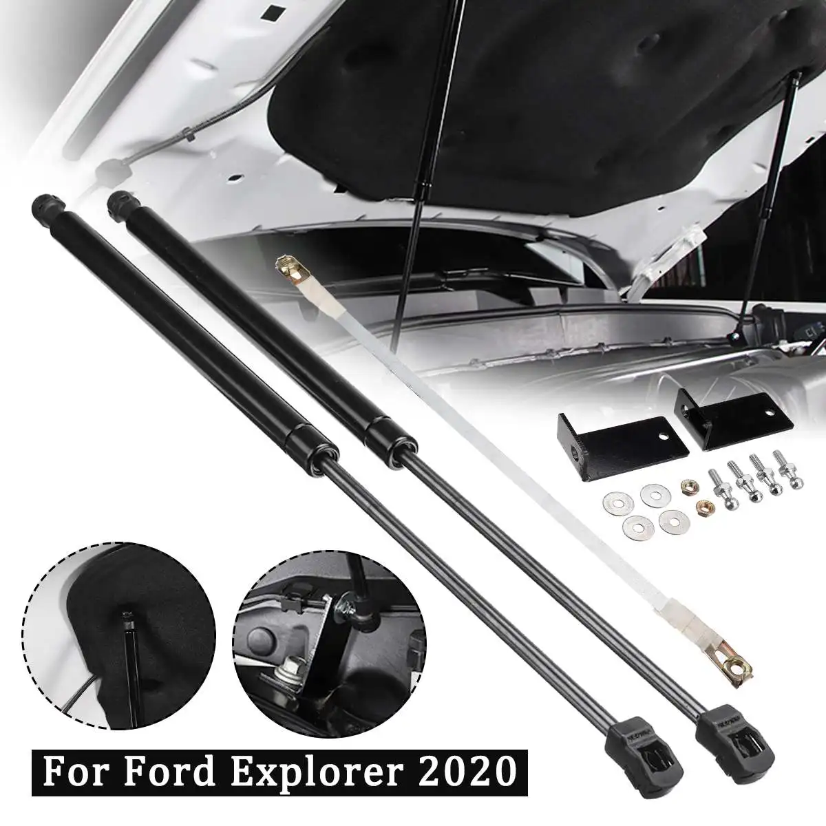 2 шт. амортизаторы для передней капота автомобиля Ford Explorer 2020 2021 | Автомобили и