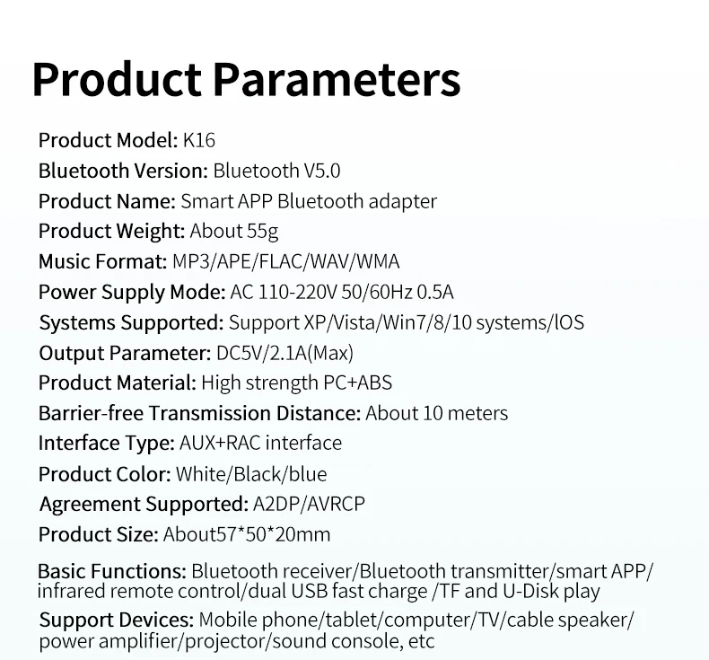 5.0 receptor transmissor tf u disk play