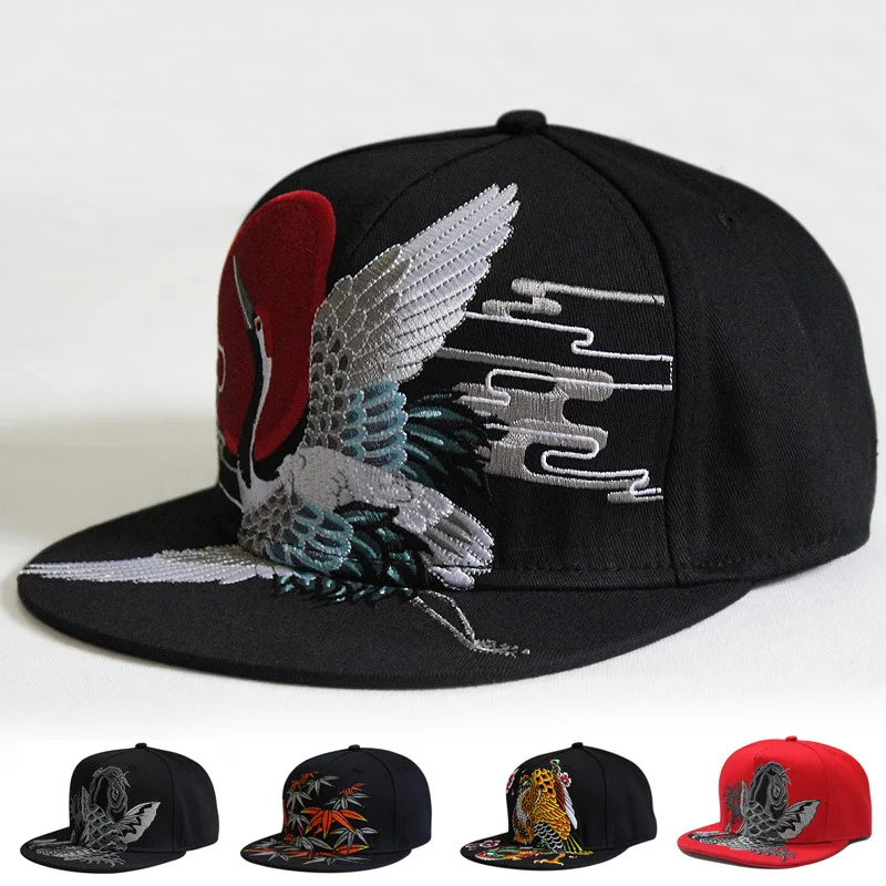 

Men Caps Flat Hat Hip Hop Snapback Fancy Rivet Baseball Cap Street Dance Cap Trendy Men's and Women's Flat Hat