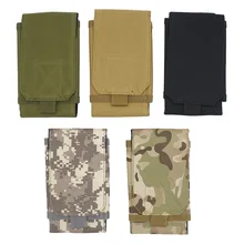 Camo Waist bag Tactical Phone Holder Sport Waist Belt Case Waterproof Nylon EDC Outdoor Camouflage Bag Hunting Bags in Backpack
