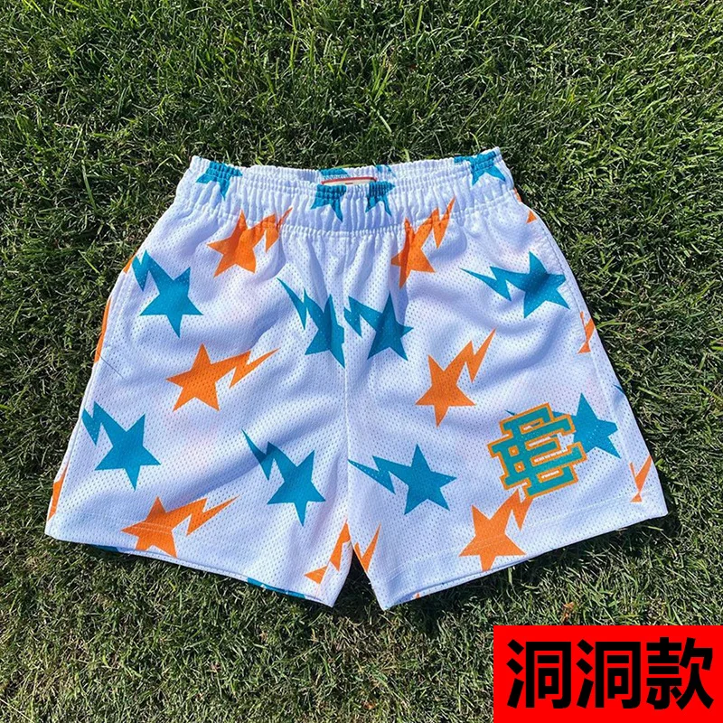 casual shorts for men NEW Eric Emanuel EE summer Men Shorts Gym Men Sports Athletic Running Sport Fitness Beach Basketball Jogging Man Loose Shorts maamgic sweat shorts Casual Shorts